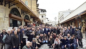 BAŞKAN ERKOÇ ÇARŞILARI GEZDİ