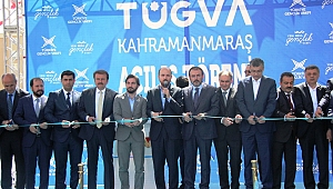 BİLAL ERDOĞAN, KAHRAMANMARAŞ TÜRKİYE GENÇLİK VAKFI İL BİNASININ AÇILIŞINA KATILDI