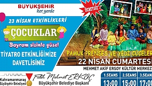 BÜYÜKŞEHİR’DEN ÇOCUKLARA PAMUK PRENSES