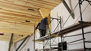 EDEBİYAT MÜZESİNDE RESTORASYON DEVAM EDİYOR