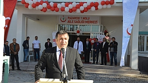 PAZARCIK 1 NOLU AİLE SAĞLIĞI MERKEZİ HİZMETE AÇILDI