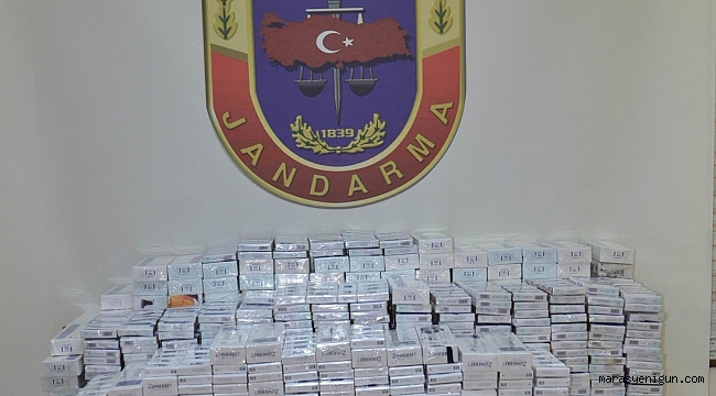 TÜRKOĞLU'NDA 49 BİN PAKET KAÇAK SİGARA ELE GEÇİRİLDİ