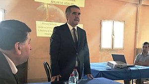 AHMET SANDAL ANTALYA VE ANTAKYA'DA SEMİNER SUNDU