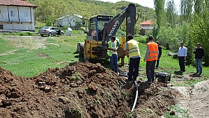 ANZOREY’DE İÇME SUYU ÇALIŞMALARI TAMAMLANIYOR