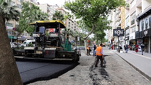 ASFALT ÇALIŞMALARI HIZ KESMEDEN DEVAM EDİYOR