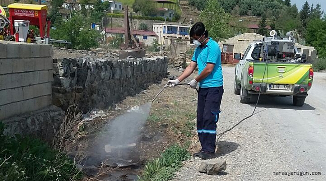 BÜYÜKŞEHİR’DEN BÜTÜN İLÇELERDE İLAÇLAMA