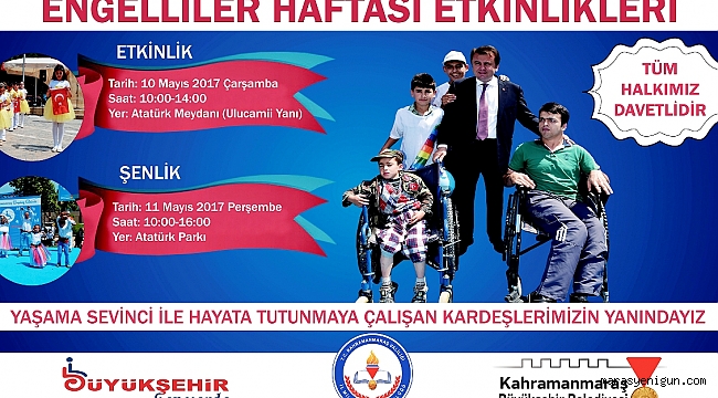 BÜYÜKŞEHİR’DEN ENGELLİLERE PROGRAM