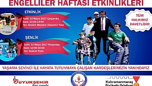 BÜYÜKŞEHİR’DEN ENGELLİLERE PROGRAM