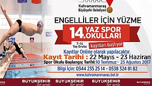 BÜYÜKŞEHİR’DEN ENGELLİLERE YÜZME KURSU