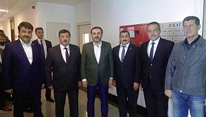 EKİNÖZÜ HEYETİNDEN ÜNAL’A HAYIRLI OLSUN ZİYARETİ