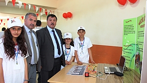 EKİNÖZÜ’NDE BİLİM FUARI AÇILDI