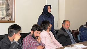 EKİNÖZÜ’NDE GİRİŞİMCİ ADAYLAR EĞİTİMLERİNİ TAMAMLANDI. 