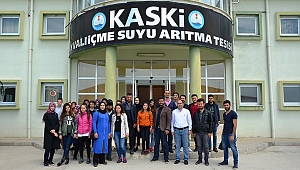 GELECEĞİN ÇEVRE MÜHENDİSLERİ AYVALI İÇME SUYU ARITMA TESİSİNDE