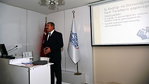 GÖKSUN’DA İŞ SAĞLIĞI VE GÜVENLİĞİ EĞİTİMİ YAPILDI