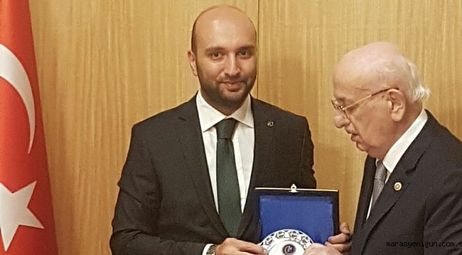 NİĞDE BİRLİK VAKFI MECLİS BAŞKANI İSMAİL KAHRAMAN'I ZİYARET ETTİ