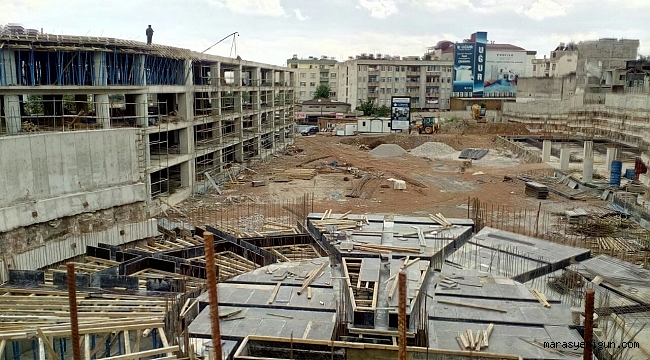 OTOPARKTA C BLOK TAMAMLANDI