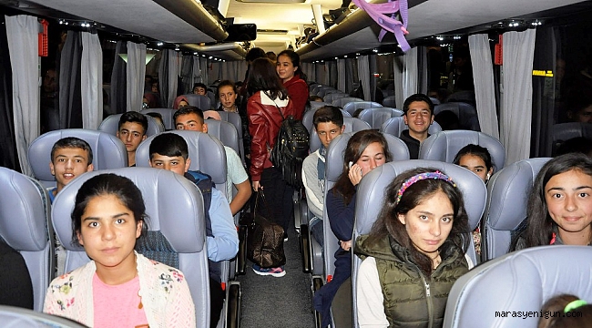 TEOG DENEMESİ İLK KAFİLESİ YOLA ÇIKTI