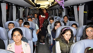 TEOG DENEMESİ İLK KAFİLESİ YOLA ÇIKTI