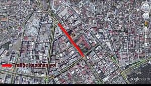 TRABZON CADDESİ TRAFİĞE KAPATILIYOR