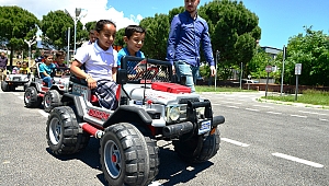 TRAFİĞİN MİNİK BEKÇİLERİ BU ALANDA YETİŞİYOR