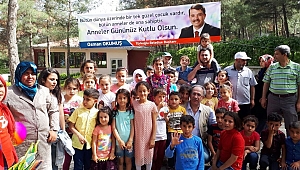 TÜRKOĞLU'NDA YETİM ÇOCUK GÖNÜLLERİNCE EĞLENDİ