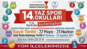 YAZ SPOR OKULU KAYITLARI BAŞLIYOR