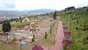 15 TEMMUZ MİLLET BAHÇESİ'NDE ÇALIŞMALAR DEVAM EDİYOR