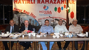 BAŞKAN DEVEBOYNU KAHRAMANMARAŞ BASINI İLE İFTARDA BULUŞTU