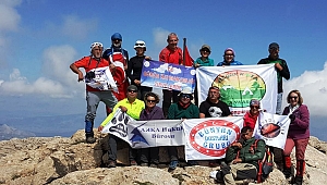 BERİT DAĞI’NA DOĞASEVER AKINI SÜRÜYOR