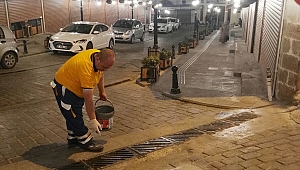 BÜYÜKŞEHİR’DEN ÇARŞILARDA İLAÇLAMA