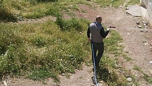 BÜYÜKŞEHİR’DEN İLAÇLAMA ÇALIŞMASI