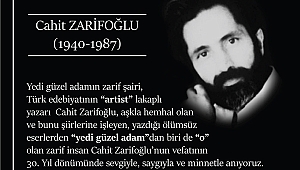 CAHİT ZARİFOĞLU ANMA