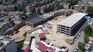 ÇOK KATLI OTOPARK YÜKSELİYOR