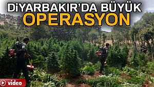 DİYARBAKIR KIRSALINDA BÜYÜK OPERASYON SÜRÜYOR