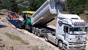 DÖNGELE GRUP YOLU ASFALTLANIYOR