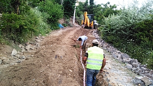 DÖNGELE’YE 35 KM’LİK YENİ ŞEBEKE