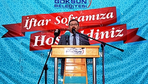 GÖKSUN'DA GELENEKSEL İFTAR BULUŞMASI YAPILDI