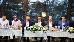 KAHRAMAN AFŞİNLİLER, AFŞİN BELEDİYESİNİN İFTARINDA BULUŞTU