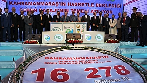 KAHRAMANMARAŞ’TA 278 MİLYONLUK 16 TESİSİN TEMELİ ATILDI 