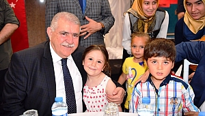 KİMSESİZ ÇOCUKLAR İFTARDA BULUŞTU 