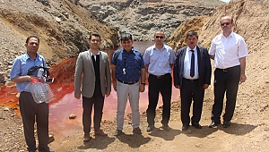 KIRMIZI GÖLETTE TARIMSAL YÖNDEN İNCELEME YAPILDI