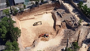 MİLLİ İRADE MEYDANINDA ÇALIŞMALAR DEVAM EDİYOR