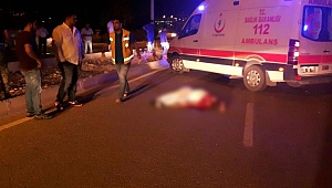 MOTOSİKLET KAZASINDA YÜZBAŞI ÖLDÜ ARKADAŞI AĞIR YARALANDI