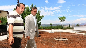 PAZARCIK BELEDİYESİ PARK ÇALIŞMALARINA ARALIKSIZ DEVAM EDİYOR