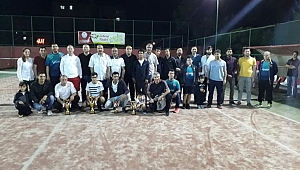 SAHURA KADAR TENİS TURNUVASI” TAMAMLANDI