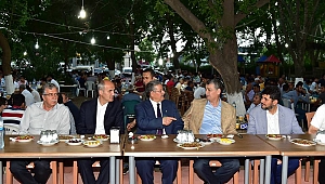 SANAYİ ESNAFI İFTAR SOFRASINDA BULUŞTU