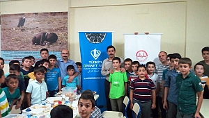 TDV ÜÇ YÜZ ÖĞRENCİYLE İFTAR YAPTI
