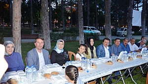 TÜRKOĞLU İFTARDA BULUŞTU