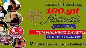 4-5 ve 6 AĞUSTOSTA PAZARCIKTAYIZ