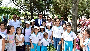 BAŞKAN ERKOÇ'TAN YAZ SPOR OKULU'NA ZİYARET